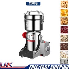 2500g Electric Grain Grinder High Speed Commercialfor Crusher Spice/Herb/Coffee