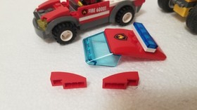LEGO Set Lot: Creator Super Racer 31002, Fire 60001, Pirates 1970 (INCOMPLETE)