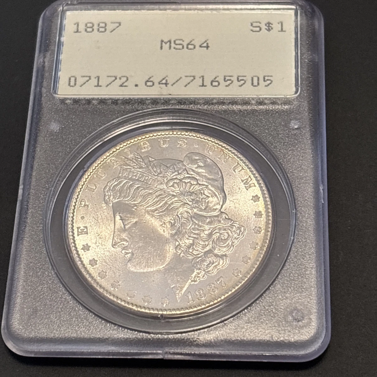 MS 63 Graded 1887 Year Morgan US Dollars (1878-1921) for sale | eBay