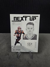Joe Burrow 2020 Panini Playbook Next Up Rookie RC Card #NU-1 B-1-6. rookie card picture