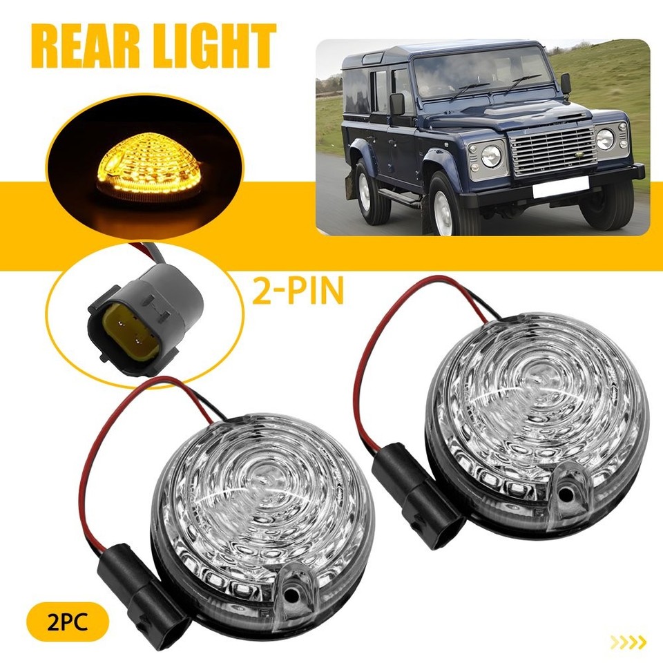 LED Rear Indictor Reverse Stop Lights for Land Rover Defender 90 110 ...