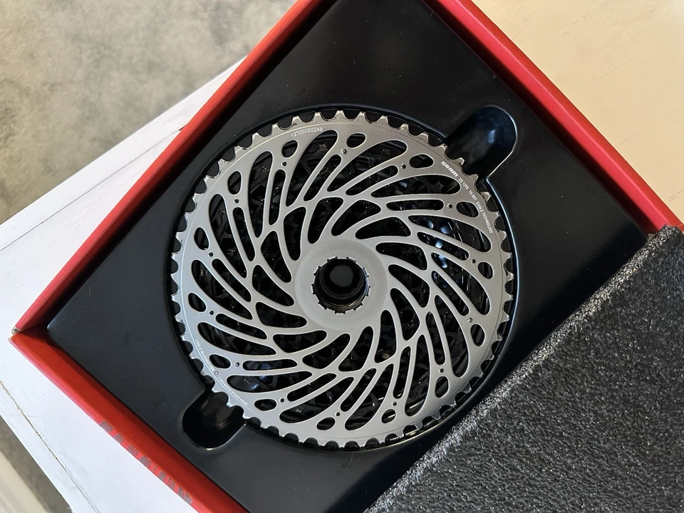 SRAM XG 1295 Black - XX1 X01 AXS Eagle - 10 / 50 - 12 Speed Cassette - Low Miles - Image 2 of 4