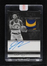 2017-18 Panini Noir Rookie Black and White /99 Jordan Bell #322 Patch Auto 9l4