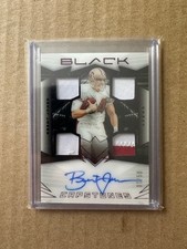 2024 Panini Black - Capstones Brent Jones #CAP-BJS /50 Quad Patch Auto