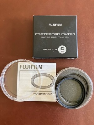 Fujifilm PRF-43 SUPER EBC FUJINON PROTECTOR 43mm, IMMACULATE!
