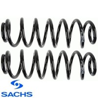2X Fahrwerksfeder Sachs 994369 2 Federn Satz Federnsatz FüR VW