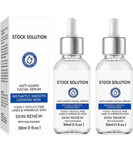 Firming Facial Serum Deep Wrinkle Repair Instantly Smooth Looking 2PCS