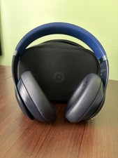 Beats by Dr. Dre Over-Ear Headphones Blue and Black with Carrying Case