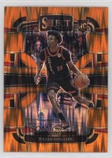 2023-24 Panini Select Concourse Orange Flash Prizm Julian Phillips #82 9e1