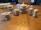 New ListingVintage 1998 Coca‑Cola Ceramic Tea Set – Complete Pitcher, S&P shake, Milk, etc.