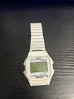 Vintage mens lcd digital wrist watch TIMEX INDIGLO White Running