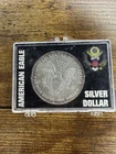 1996 $1 American Silver Eagle 1oz .999 Fine Silver Dollar Toning