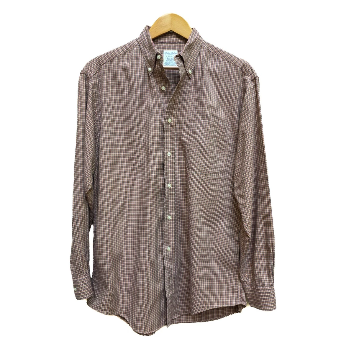 Vintage Brooks Brothers Shirt In Men's Dress Shirts for sale - eBay