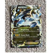 Pokémon Black Kyurem EX BW62 Black & White Promo Holo Card Basic 180 HP English