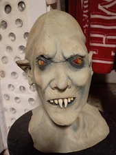 latex Zombie Head Halloween Creepy Stuffed Prop Horror Haunted House