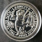 2012 Royal Silver Company 1oz Silver Extra-Fine Leoncito Round in a Capsule