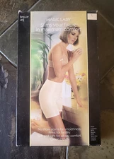 Size Large (7) Vintage Exquisite Form Magic Lady Firm Thigh Shaper P501