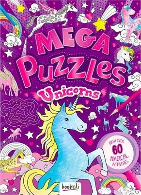 Mega Puzzles: Unicorns (Mega Puzzles 5),Bookoli Ltd.