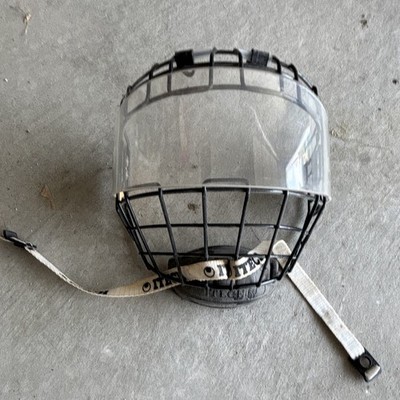 i.Tech HM100 Full Face Mask Cage w/ Clear Visor, HECC, Chin Cup