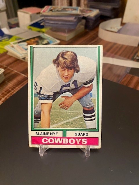 1974 Topps # 2 Blaine Nye