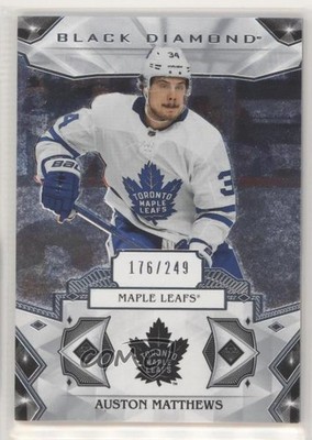 2019-20 Upper Deck Black Diamond 176/249 Auston Matthews #BDB-AM 1u6