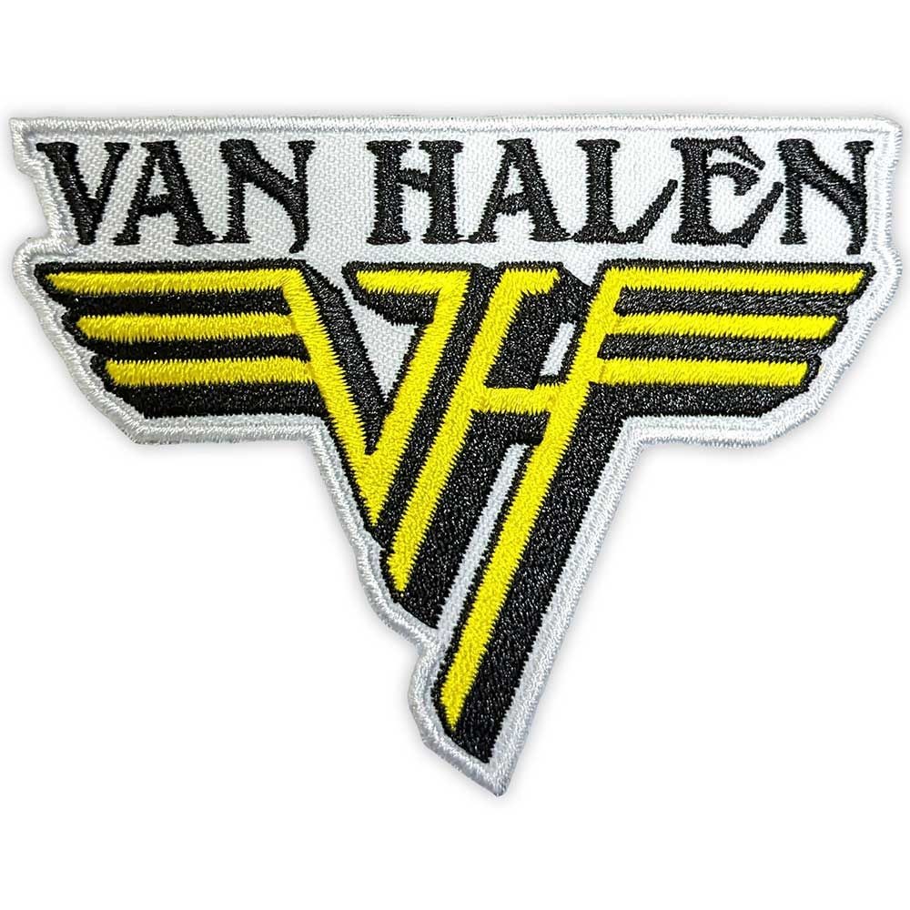 Gadget - Van Halen - Van Halen Standard Woven Patch: Text & Yellow Logo - Rock O
