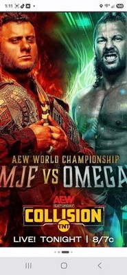 WRESTLING Elite Collision#19-20 MJF/Omega Danielson/Andrade Samoa Joe Castagnoli