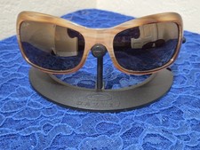 Maui Jim Sunglasses MJ134-22 Hibiscus Sandstone Frame Excellent Condition 