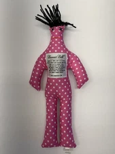 Dammit Doll Pink And White Polka Dot 12" Tags Attached