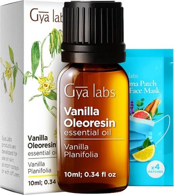 100% Pure Vanilla Essential Oil - 0.34 Fl Oz - Vanilla Oil for