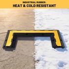 YesSources U-Turn Corner 1-Channel Cable Protector Ramp Heavy Duty Rubber Cord — photo 5