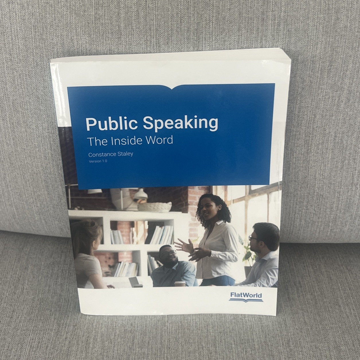 Public Speaking: The Inside Word Version 1.0  Constance Staley Paperback Book