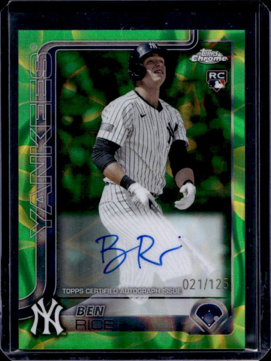 2025 Topps Chrome Update Series - Ben Rice #RA-BR for sale | eBay