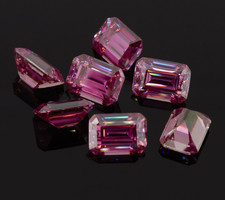 Loose 2.00 Ct Emerald Cut Lab Grown CVD Diamond Natural D Color VVS1 Certified