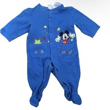 Vintage Wonderful World Of Disney Footie Pajamas Size 3-6 Months
