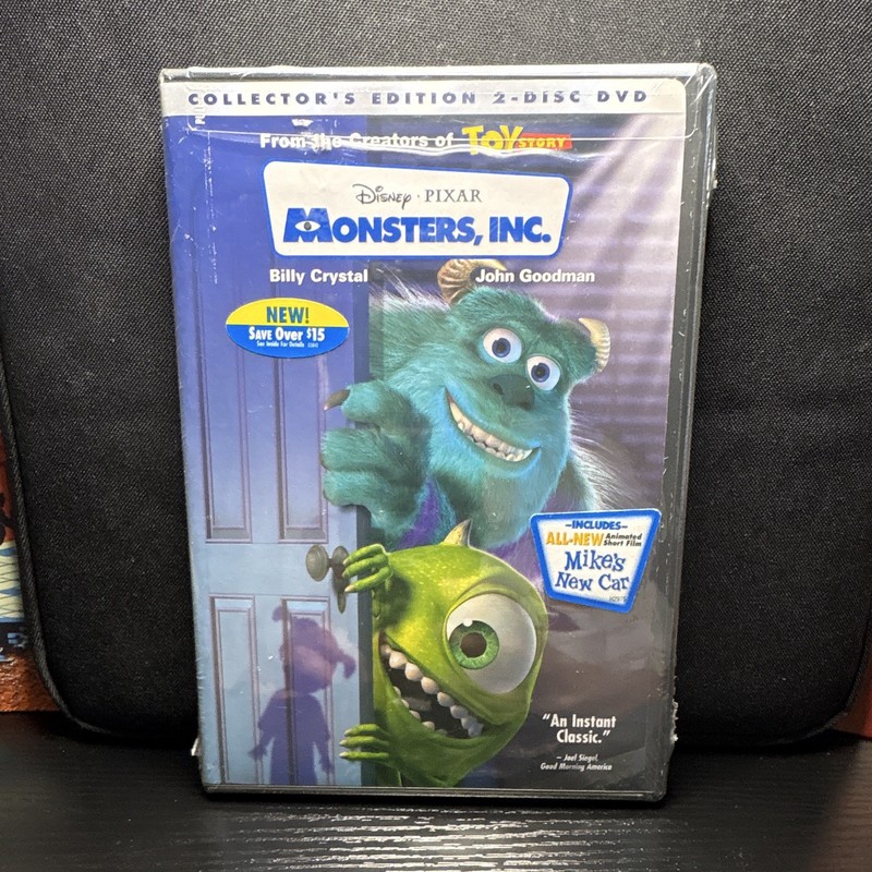 Disney Pixar Monsters, Inc. Collector's Edition 2-Disc DVD