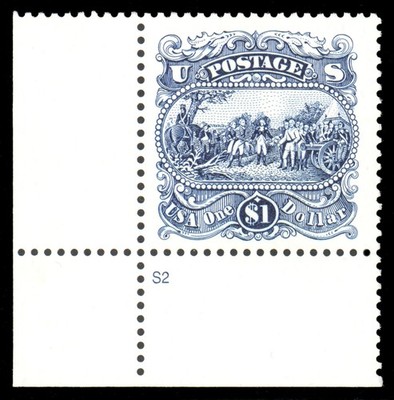 Scott 2590, the 1994 $1.00 Surrender of General Bugoyne at Saratoga - MNH PNS