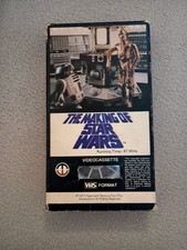 The Making Of Star Wars First Ever Star Wars Related VHS Release *Rare*