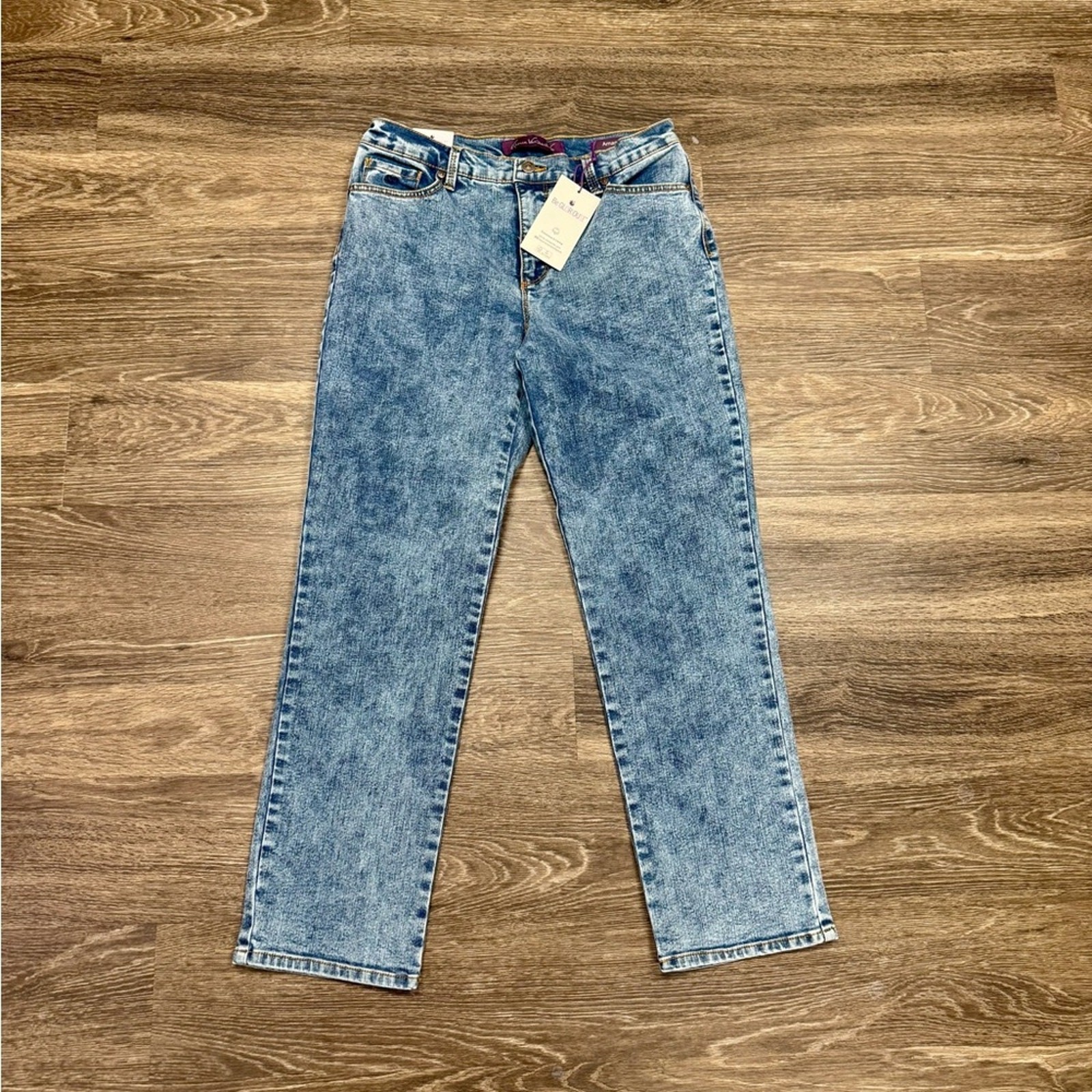 10 Short High Rise Tapered Stretch