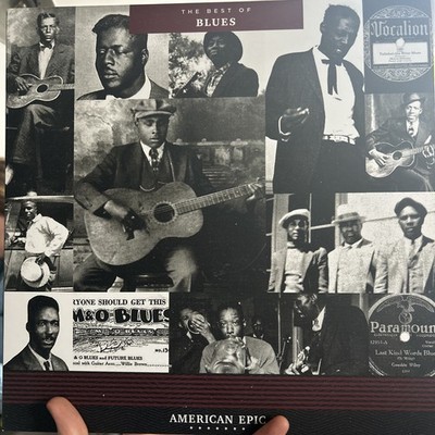 The Best of Blues  American Epic  Lo-Max TMR-457  Near Mint  vinyl 