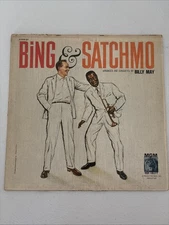 Bing Crosby And Louis Armstrong - Bing & Satchmo - MGM Records - E3882P Vintage
