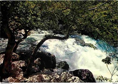 Postkarte - 84 - Fontaine de Vaucluse - Source de la Sorgue - Einer der meisten