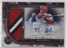 2022 Museum Collection Momentous Material 12/15 Nick Senzel Jumbo Patch Auto ms9