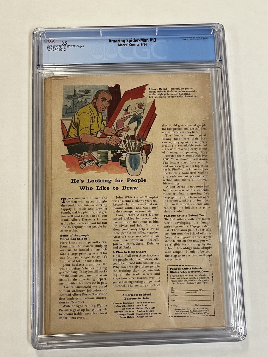 The Amazing Spider-Man #13 (Marvel Comics June 1964) for sale