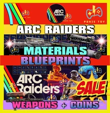 🔥ARC RAIDERS MATS🔥Weapons Blueprint Materials Coins Seeds Upgrades Expedition✨