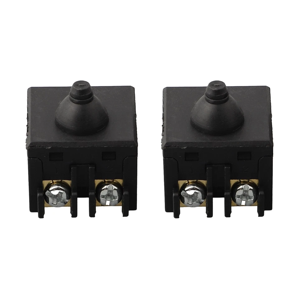 2 Stück Ersatz Drucktastenschalter für Winkelschleifer 100 Polierer Zubehör - Bild 2 von 4