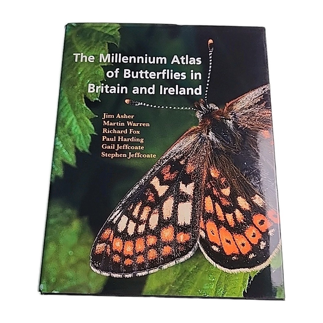 Millennium Atlas Butterflies Britain Ireland 2001 Hardback Book