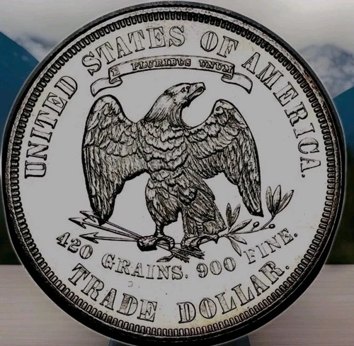 1877  🔥Trade Dollar   🔥PROOF🔥, Gem PR++, A Mere 600 PF Issued, Rare