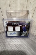 2022 Panini Absolute - Tools of the Trade 2 Swatch Signatures Colton Welker BB2
