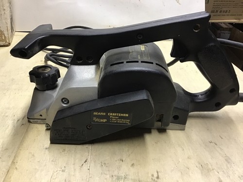 Sears Craftsman Power Planer 315.173720 